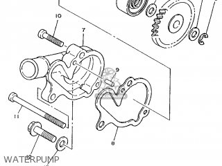 Yamaha TZR125 1987 2RK ENGLAND 272RK-310E1 parts lists and schematics