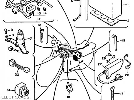 Yamaha V-MAX1200 1992 (N) USA parts lists and schematics