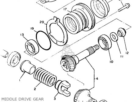 Yamaha V-MAX1200 1993 (P) USA parts lists and schematics