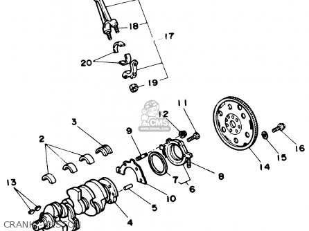 Yamaha V6 4.3 STERN DRIVE ENGINE 1990 parts lists and schematics