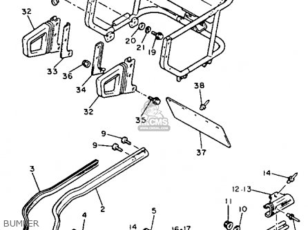 Yamaha VK540ET VIKING 1993 parts lists and schematics