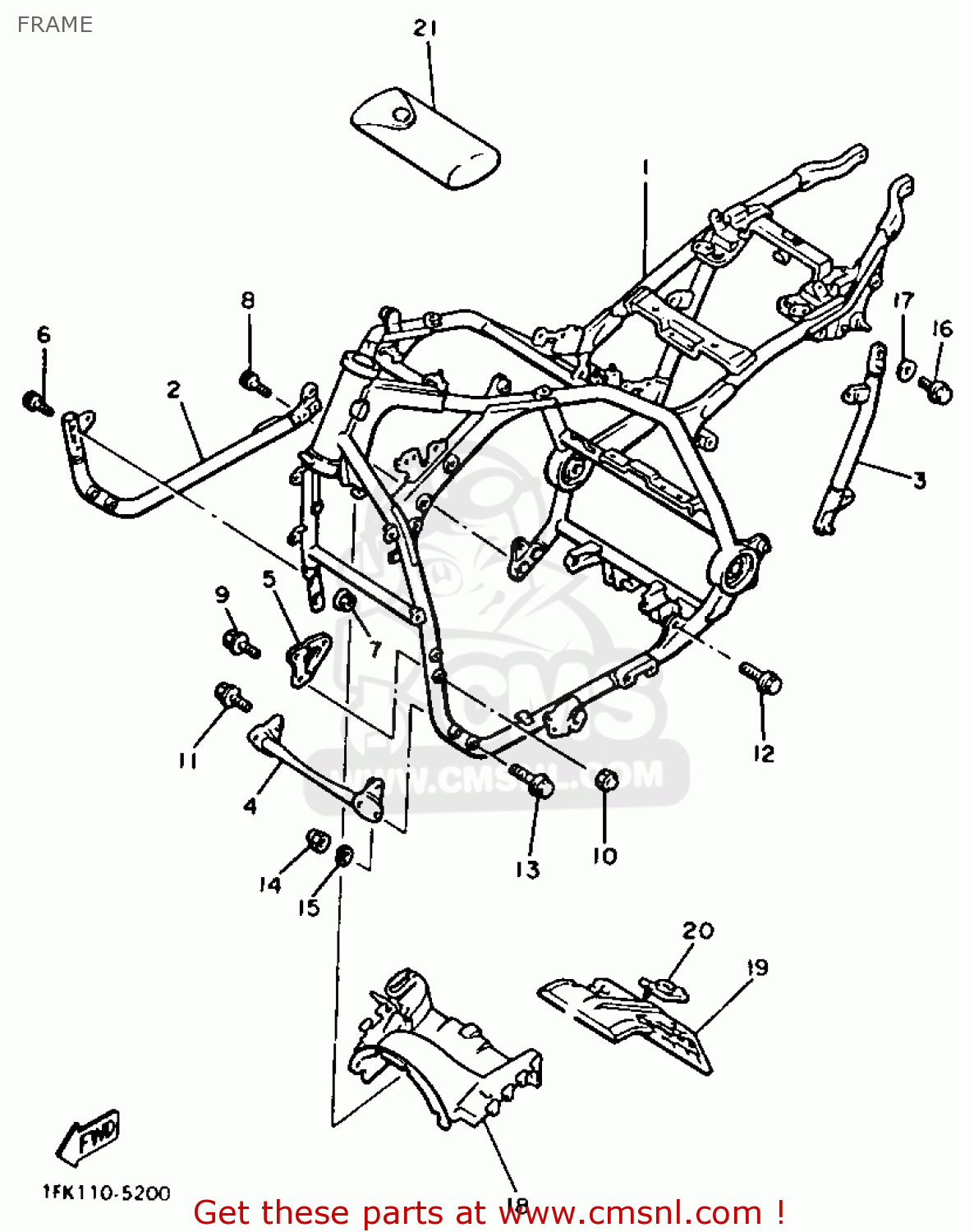 Yamaha VMAX1200 1990 (L) USA parts lists and schematics