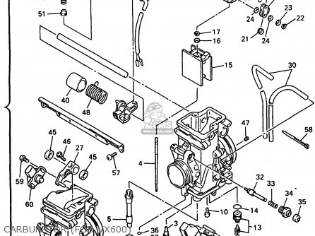 Yamaha VX600/700SXA 1997 parts lists and schematics