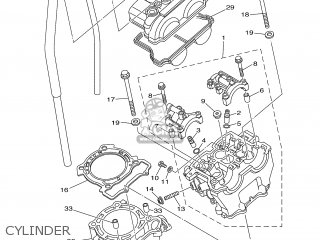 Yamaha Wr250f 2005 5um9 Europe 1d5um 100e1 Parts Lists And Schematics