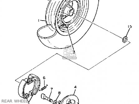 Yamaha XC200W 1988 1989 RIVA CALIFORNIA parts lists and schematics