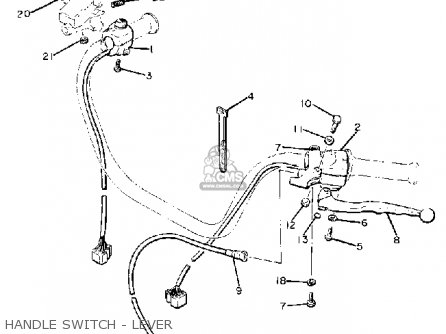 Yamaha XJ650 MAXIM 1980 (A) USA parts lists and schematics