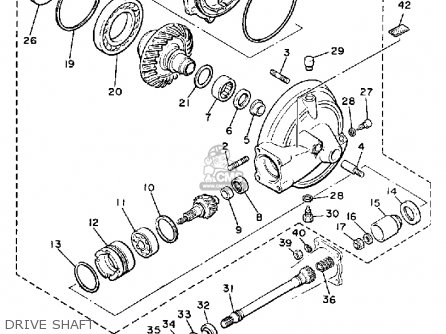 Yamaha XJ700 MAXIM 1985 (F) USA parts lists and schematics