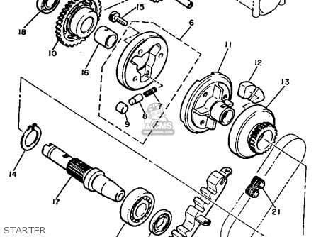 Yamaha XJ700X MAXIM 1985 (F) USA parts lists and schematics