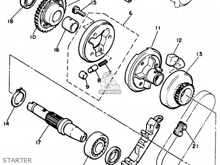 Yamaha XJ700X MAXIM 1986 (G) USA parts lists and schematics