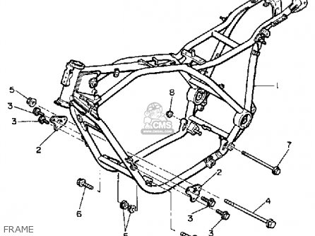 Yamaha XJ750 MAXIM 1983 (D) USA parts lists and schematics