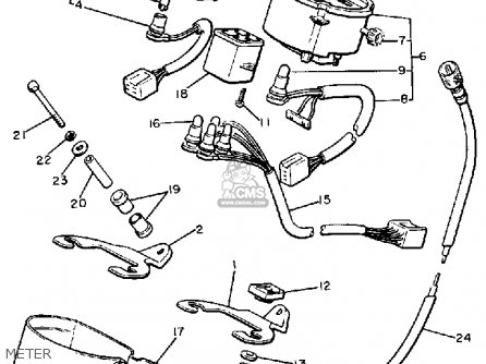 Platine à Charbons (balais) De Démarreur Pour Yamaha XJ 750 Maxim (1981-1983) - Neuf