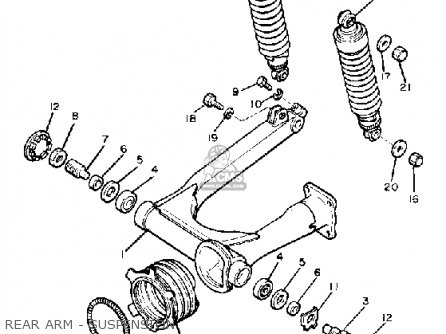 Yamaha XJ750R SECA 1983 (D) USA parts lists and schematics