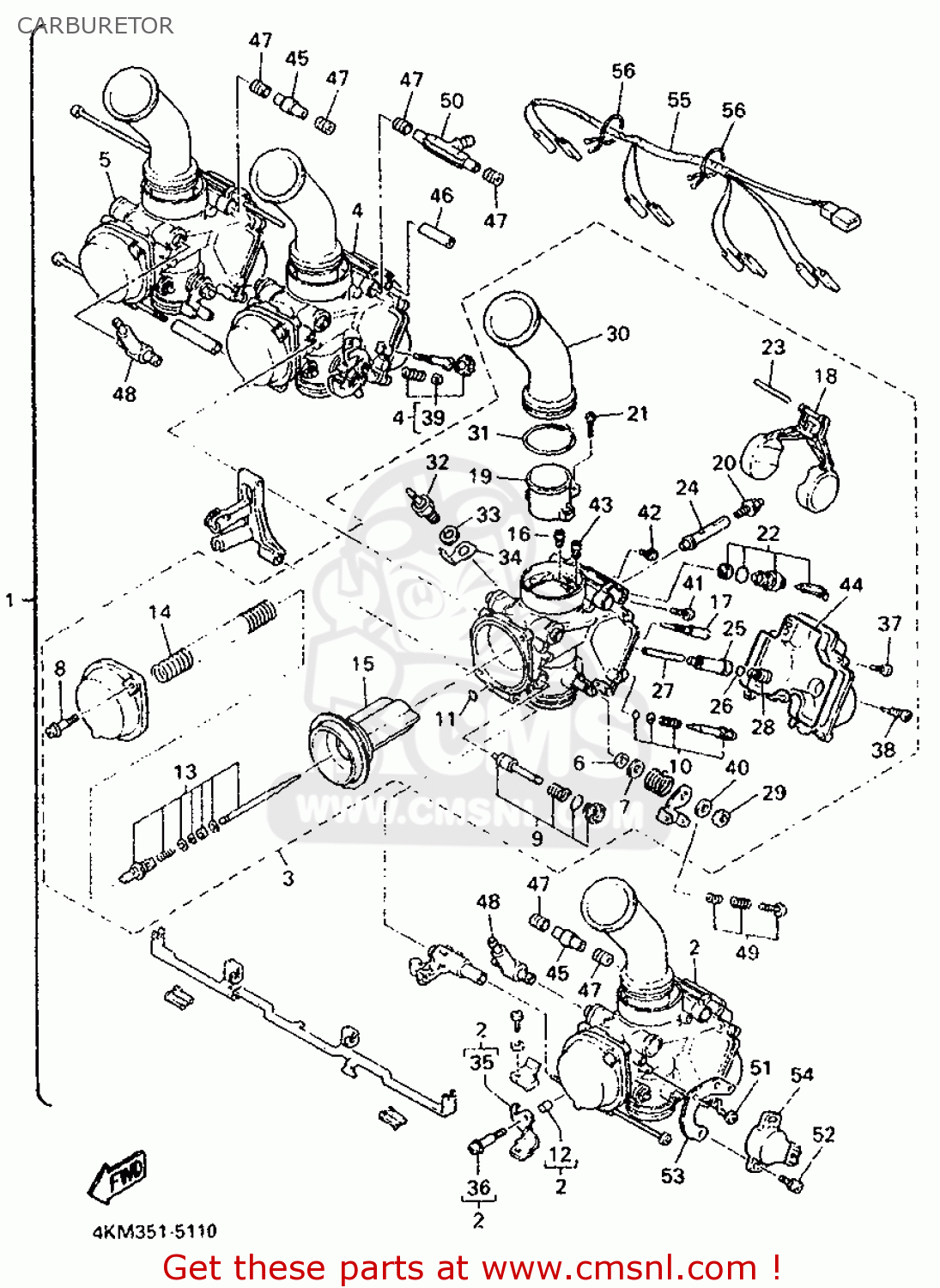 yamaha xj600 carburetor