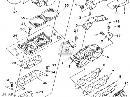 Yamaha XL700X 1999 parts lists and schematics