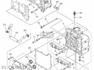 01 CYLINDER - XP500A 2015 2PWC EUROPE 1P2PW-300EV
