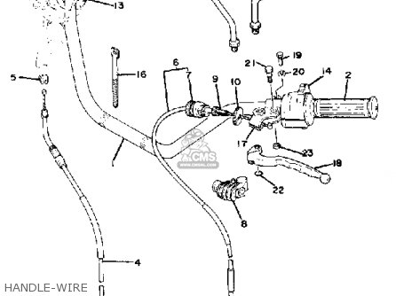 Yamaha XS1100 1978 USA parts lists and schematics