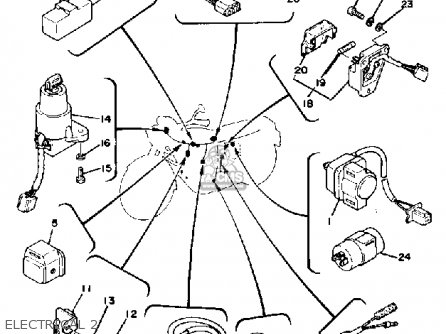 Yamaha XS1100 1979 USA parts lists and schematics