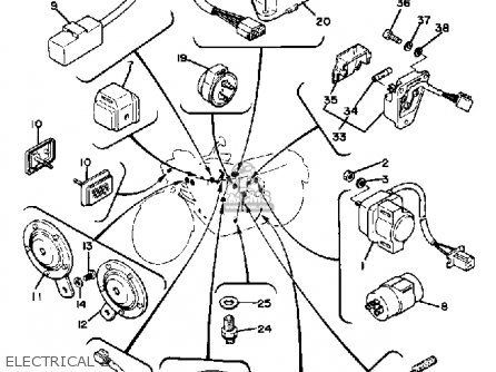 Yamaha XS1100 1980 (A) USA parts lists and schematics