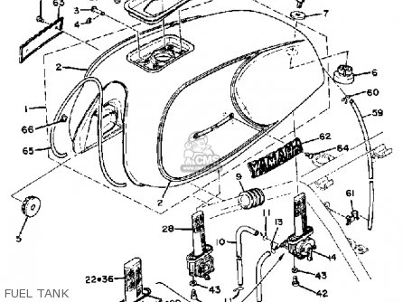 Yamaha Yamaha XS1100 1980 (A) USA parts lists and schematics