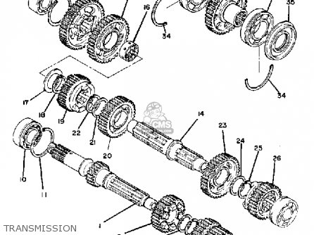 Yamaha XS1100 1980 (A) USA parts lists and schematics