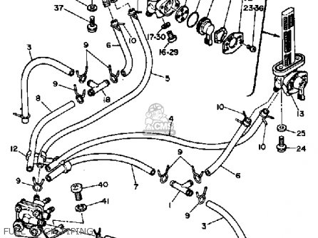 Yamaha XS1100S 1980 (A) USA parts lists and schematics