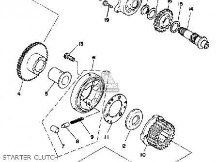 Yamaha XS1100S 1980 (A) USA parts lists and schematics