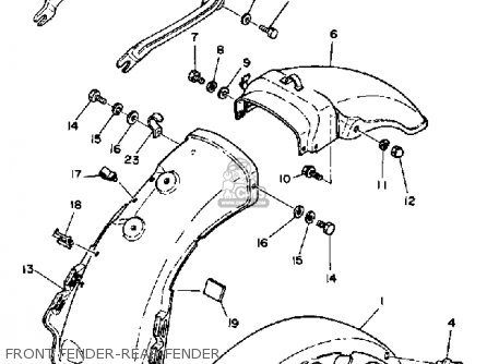 Yamaha XS1100S 1981 (B) USA parts lists and schematics