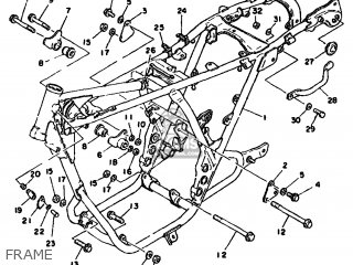 Yamaha XS250 1979 3N6 EUROPE 293N6-300E1 parts lists and schematics