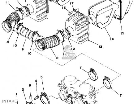 Yamaha XS400 1977 USA parts lists and schematics