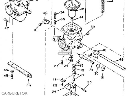 Yamaha XS400R SECA 1982 (C) USA parts lists and schematics