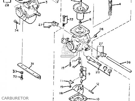 Yamaha XS400R SECA 1982 (C) USA parts lists and schematics