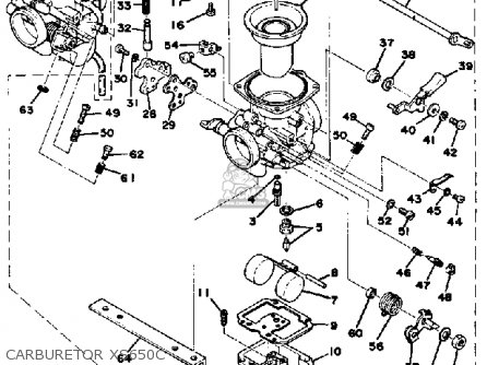 Yamaha XS650 1976 USA parts lists and schematics