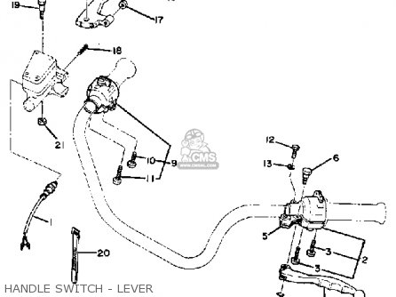 Yamaha XS650 1980 (A) USA parts lists and schematics