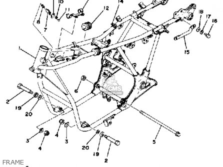 Yamaha XS750-227501 1978 USA parts lists and schematics electrical wire diagram on a 1978 xs750 