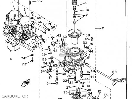 Yamaha XS850 1981 (B) USA parts lists and schematics