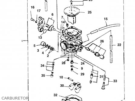 Yamaha XT225 XT225C 1993 (P) USA CALIFORNIA parts lists and schematics