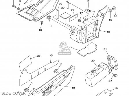 Yamaha XT225 XT225C 2003 (3) USA CALIFORNIA parts lists and schematics
