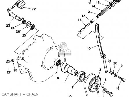 Yamaha Xt250 Dual Purpose 1983 (d) Usa parts list partsmanual partsfiche