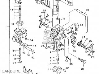 Yamaha XT350 1987 55V SPAIN 2755V-352S1 parts lists and schematics