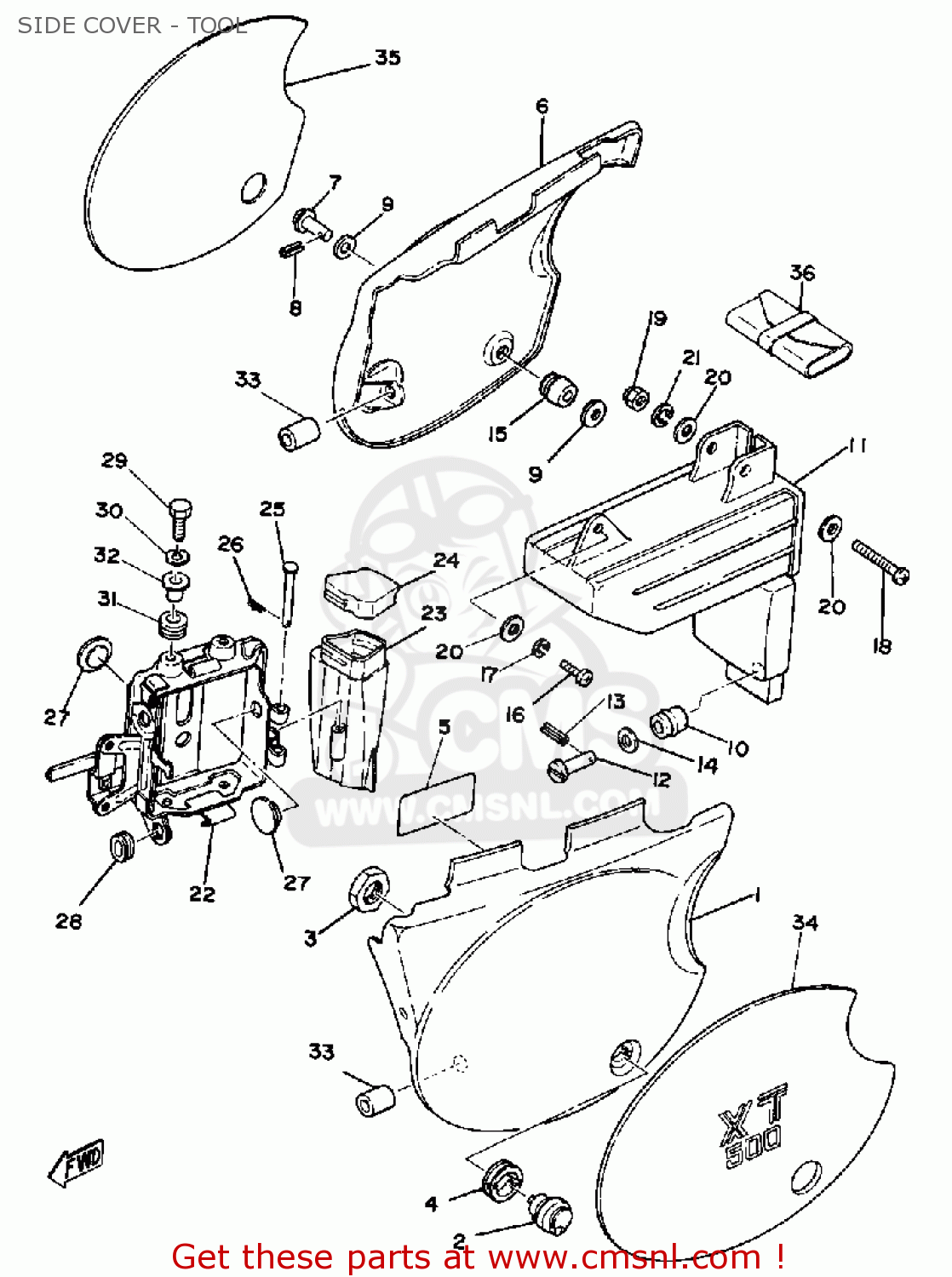 xt500 1980