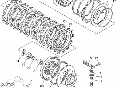 For Yamaha Clutch Friction Plates Kit XV1600 Road Star Silverado - Foto 5