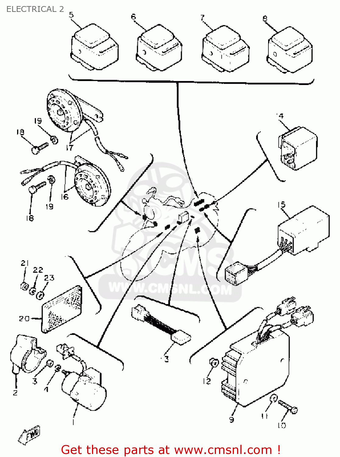 1981 YAMAHA VIRAGO XV750 PARTS intelligence overview