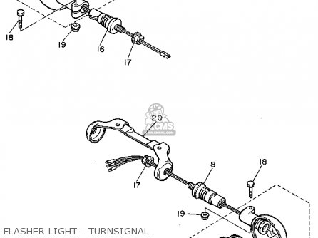 Yamaha Xv750 Virago 1992 (n) Usa parts list partsmanual ... japanese 6 cylinder engine schematics 