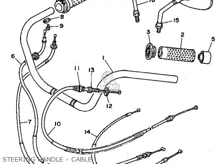 Yamaha Xv750 Virago 1992 (n) Usa Parts Lists And Schematics