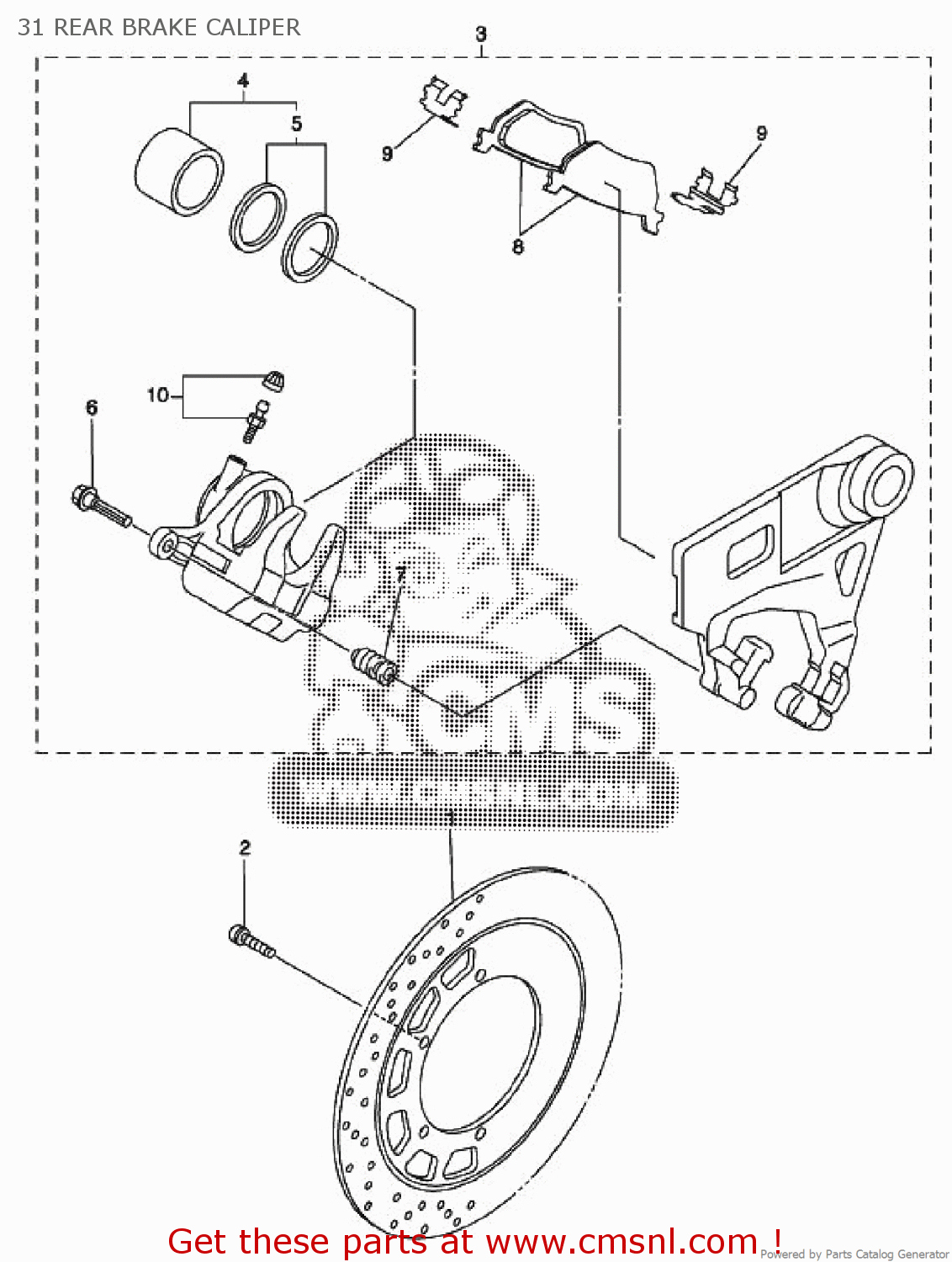 caliper bolt