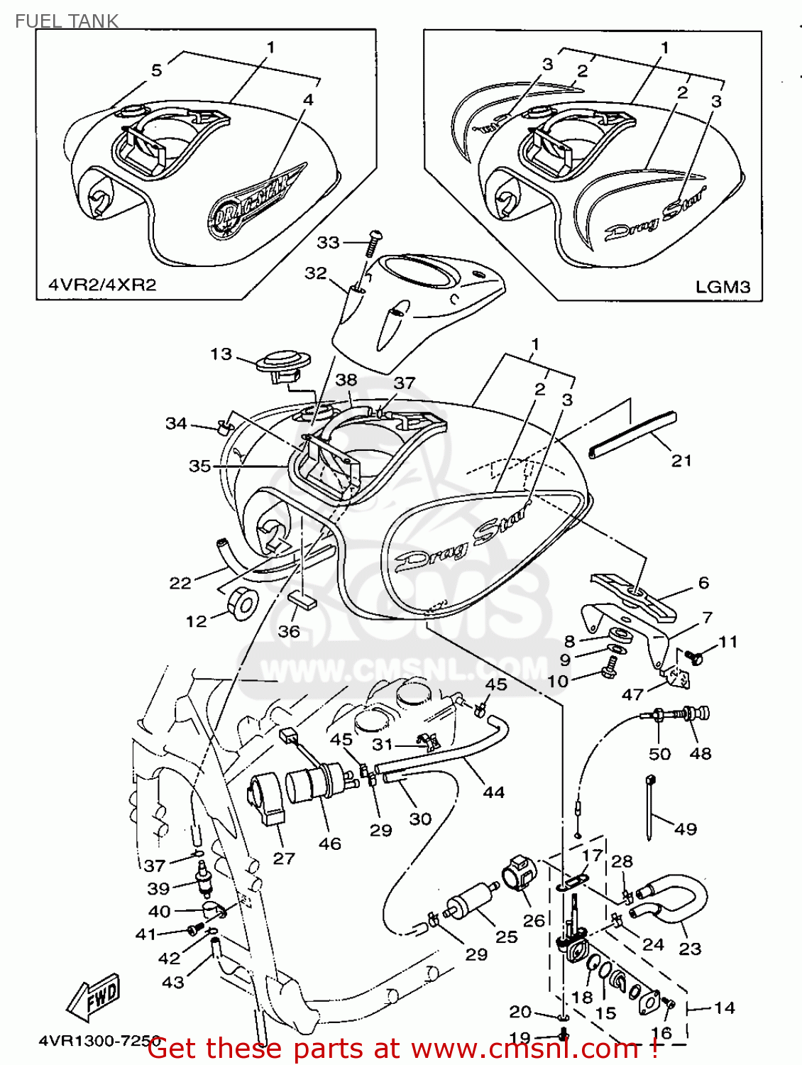 Yamaha XVS 650 part identification? - The Bar - Yamaha Owners Club