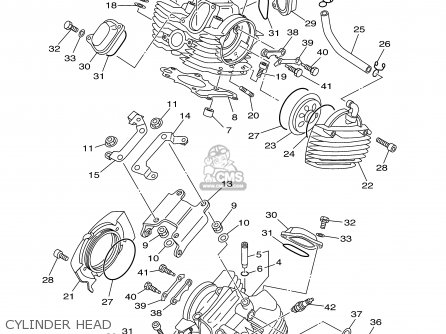 Yamaha V Star 650 Parts Diagram