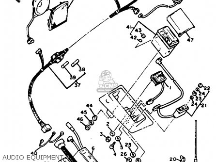 Yamaha XVZ12D VENTURE ROYALE 1985 (F) USA parts lists and schematics