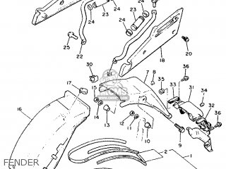 Yamaha XVZ13TD 1989 3JS1 GERMANY 293JS-332G1 parts lists and schematics