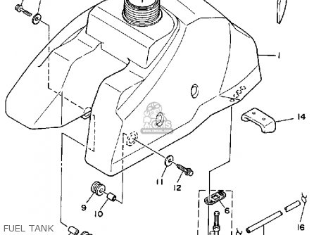 Yamaha YFM225T 1987 parts lists and schematics